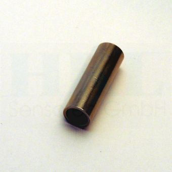 Messing Gehäuse glatt, Durchmesser 11 mm, Länge 35 mm "JK-111.8" 